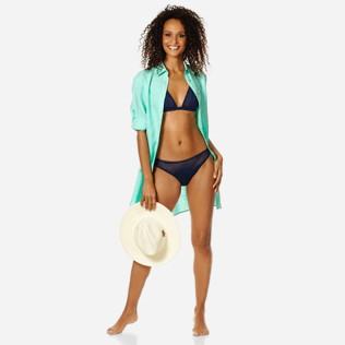 Damen Klassische Höschen Uni - Pois Lazer Cut Mini-Bikinihose für Damen, Marineblau supp2 Damen Klassische Höschen Uni - Pois Lazer Cut Mini-Bikinihose für Damen, Marineblau supp2