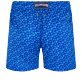 男款 Ultra-light classique 印制 - Men Swimwear Ultra-light and packable Micro Ronde Des Tortues, Sea blue 后视图