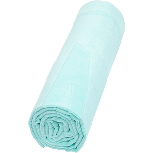 Others Solid - Beach Towel in terry cloth Solid Jacquard, Lagoon front Others Solid - Beach Towel in terry cloth Solid Jacquard, Lagoon front