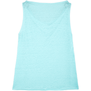 Women Others Solid - Women Cowl neck Linen Jersey Top Solid, Lagoon back Women Others Solid - Women Cowl neck Linen Jersey Top Solid, Lagoon back