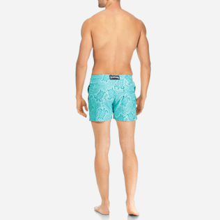 Homme Classique Moorea Imprimé - Maillot de bain Homme Stretch Tortues Hypnotiques, Curacao backworn Homme Classique Moorea Imprimé - Maillot de bain Homme Stretch Tortues Hypnotiques, Curacao backworn