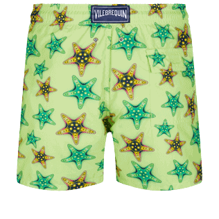 男款 Others 印制 - 男士 Starfish Candy 游泳短裤, Coriander 后视图