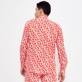 Unisex Cotton Voile Summer Shirt Attrape Coeur Poppy red details view 2