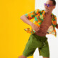Hombre Autros Liso - Bermudas tipo cargo en lino de color liso para hombre, Sicomoro detalles vista 1