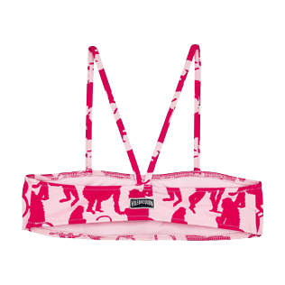 Girls Others Printed - Girls Bikini Top Happy Monkeys, Peony back Girls Others Printed - Girls Bikini Top Happy Monkeys, Peony back