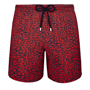 Men Classic / Moorea Printed - Men Lightweight and Packable Swimtrunks Mini Fish, Navy front Men Classic / Moorea Printed - Men Lightweight and Packable Swimtrunks Mini Fish, Navy front