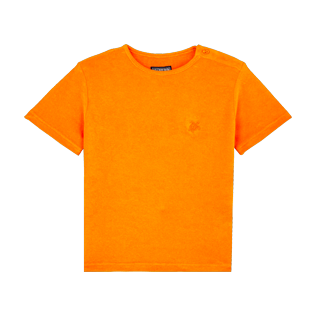 Boys Others Solid - Boys T-Shirt Terry Cloth Solid, Safran front Boys Others Solid - Boys T-Shirt Terry Cloth Solid, Safran front