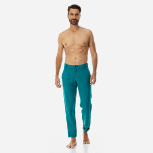 Men Others Solid - Men straight Linen Pants Solid, Pine wood supp3 Men Others Solid - Men straight Linen Pants Solid, Pine wood supp3