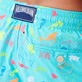 Men Classic Embroidered - Men Swim Trunks Embroidered 1999 Focus - Limited Edition, Lazulii blue details view 1