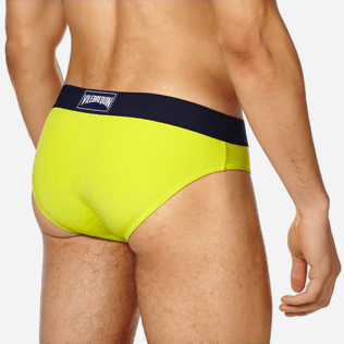 Herren Slips und Boxer Uni - Solid Badehose mit Elastikgürtel für Herren, Chartreuse supp1 Herren Slips und Boxer Uni - Solid Badehose mit Elastikgürtel für Herren, Chartreuse supp1