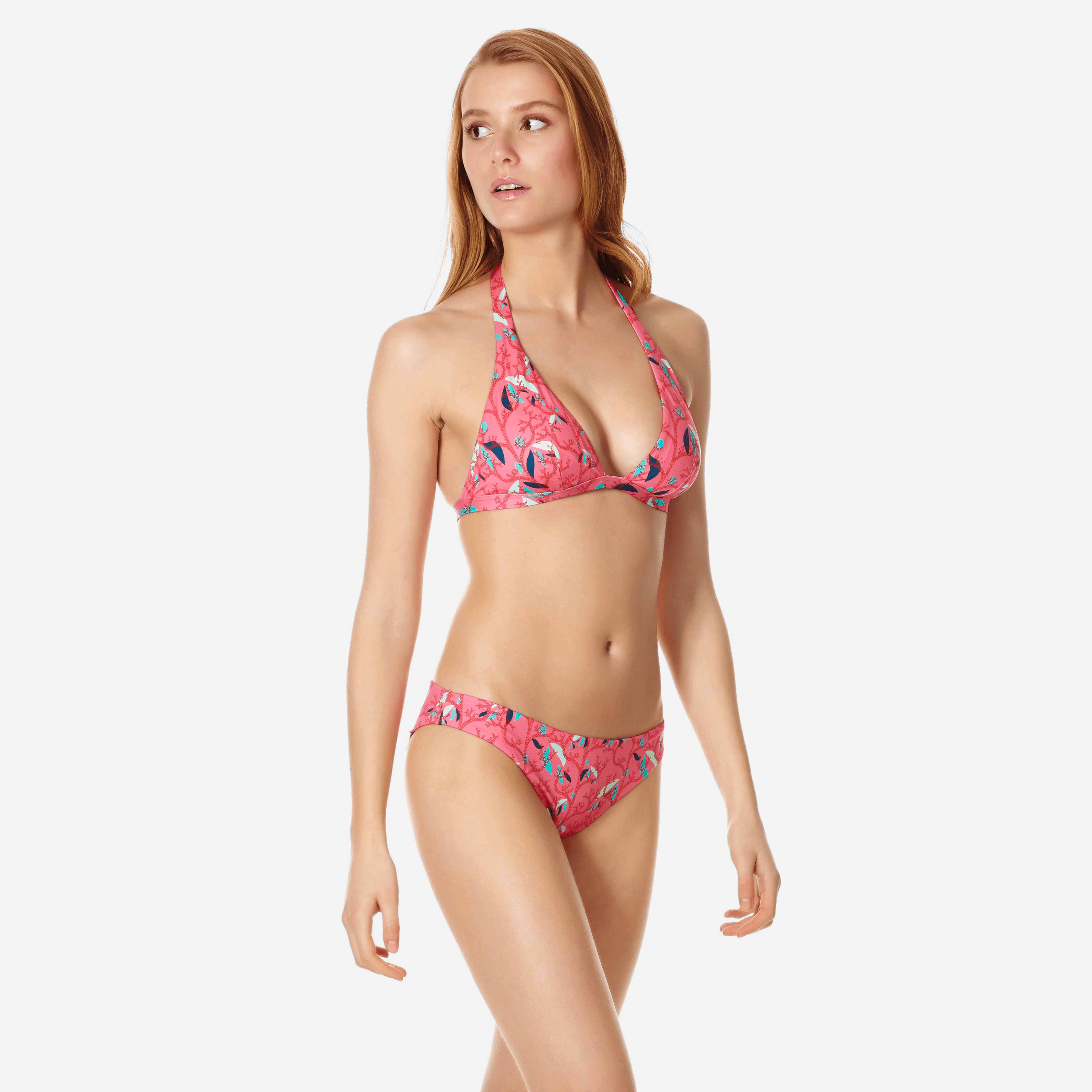 Click to view more detailed imagery on our partner's website Vilebrequin Women Bikini Halter Top Turtles Song In Pink