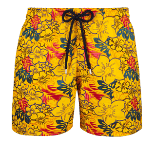 Uomo Ricamati Stampato - Costume da bagno uomo ricamato Porto Rico - Edizione limitata, Mango front Uomo Ricamati Stampato - Costume da bagno uomo ricamato Porto Rico - Edizione limitata, Mango front