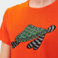Men Others Printed - Men Cotton T-Shirt Turtle Swim, Medlar details view 1