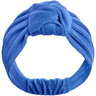 Mujer Autros Liso - Diadema en tejido de rizo para mujer - Vilebrequin x JCC+ - Edición limitada, Mar azul front Mujer Autros Liso - Diadema en tejido de rizo para mujer - Vilebrequin x JCC+ - Edición limitada, Mar azul front
