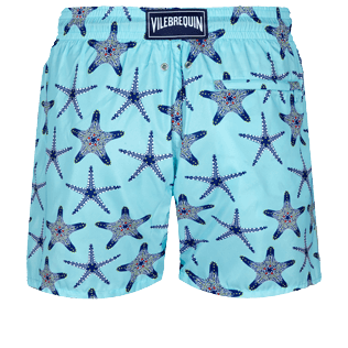 Hombre Clásico ultra ligero Estampado - Men Swimwear Ultra-light and packable Starfish Dance, Lazulii blue back Hombre Clásico ultra ligero Estampado - Men Swimwear Ultra-light and packable Starfish Dance, Lazulii blue back