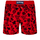 Men Ultra-light classique Printed - Men Swim Trunks Ultra-light and packable Natural Turtles Flocked, Peppers back view