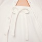 Pantalón liso en tejido terry unisex Blanco tiza detalles vista 3