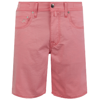 Herren Andere Uni - Bermudashorts für Herren im 5-Taschen-Design in Neonpink, Fluo pink front Herren Andere Uni - Bermudashorts für Herren im 5-Taschen-Design in Neonpink, Fluo pink front