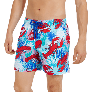 Homme CLASSIQUE Imprimé - Maillot de bain homme Homards & Coraux, Rouge medicis supp1 Homme CLASSIQUE Imprimé - Maillot de bain homme Homards & Coraux, Rouge medicis supp1