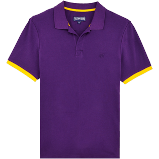 Homme AUTRES Uni - Polo en Piqué de Coton Homme Uni, Zinzolin front Homme AUTRES Uni - Polo en Piqué de Coton Homme Uni, Zinzolin front