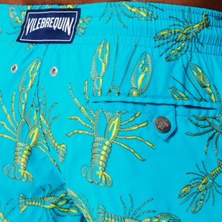 男士 Lobsters 刺绣泳裤 - 限量款 Curacao 细节视图3
