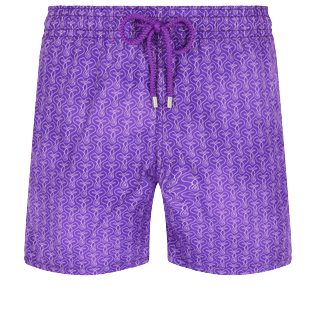 Men Others Printed - Men Swim Trunks Valentine's Day, Orchid front view