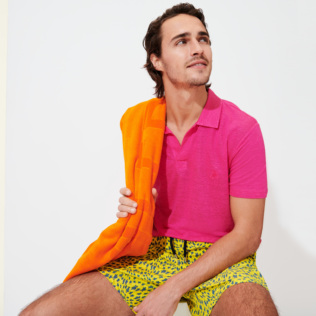 Men Classic Printed - Men Swimwear 2020 Micro Ronde Des Tortues Waves, Lemon details view 3