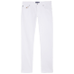 Men Others Solid - Men 5-Pockets Pants Solid, White front view