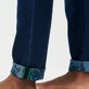 Herren Andere Bedruckt - Ronde des Tortues Jeanshose mit 5-Taschen-Design und Print für Herren, Med denim w2 Details Ansicht 3
