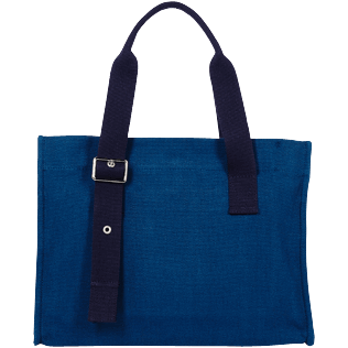 Others Solid - Small Cotton Beach Bag Solid, Goa back Others Solid - Small Cotton Beach Bag Solid, Goa back