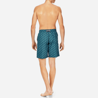 Men Long Printed - Men Long Swimtrunks Micro ronde des tortues, Spray backworn Men Long Printed - Men Long Swimtrunks Micro ronde des tortues, Spray backworn