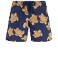 Boys Classic Printed - Boys Swimwear Sand Turtles, Navy front view Boys Classic Printed - Boys Swimwear Sand Turtles, Navy front view