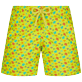 Boys Swim Trunks Micro Tortues Rainbow Ginger front view