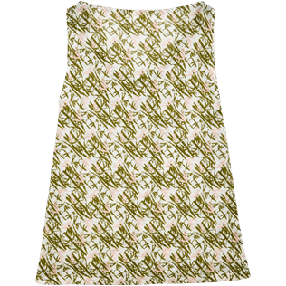 Mujer T-Shirt Estampado - Top en punto de lino liso con cuello vuelto holgado con estampado Bamboo Song para mujer, Peony back Mujer T-Shirt Estampado - Top en punto de lino liso con cuello vuelto holgado con estampado Bamboo Song para mujer, Peony back