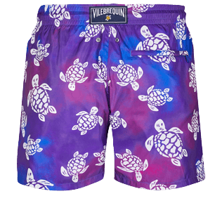 Men 005 Printed - Men Swim Trunks Ultra-light and packable 1991 Original Turtles, Sea blue back Men 005 Printed - Men Swim Trunks Ultra-light and packable 1991 Original Turtles, Sea blue back