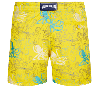 Men Embroidered Embroidered - Men Embroidered Swim Trunks Octopussy - Limited Edition, Mimosa back view