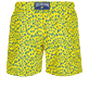 Men Classic Printed - Men Swimwear 2020 Micro Ronde Des Tortues Waves, Lemon back view