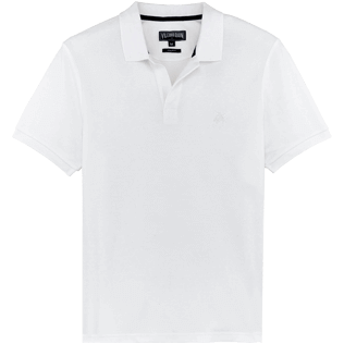Uomo Altri Unita - Polo in piquet di cotone, Bianco front Uomo Altri Unita - Polo in piquet di cotone, Bianco front