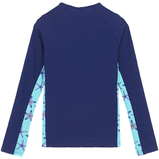 Donna Altri Stampato - Rash guard donna Starfish Dance, Blu batik back Donna Altri Stampato - Rash guard donna Starfish Dance, Blu batik back