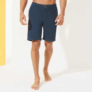 男款 Others 纯色 - Men Jogging Gabardine Bermuda Shorts, Navy supp6 男款 Others 纯色 - Men Jogging Gabardine Bermuda Shorts, Navy supp6