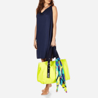 Women Others Solid - Women Cowl neck Linen Jersey Dress Solid, Navy supp3 Women Others Solid - Women Cowl neck Linen Jersey Dress Solid, Navy supp3