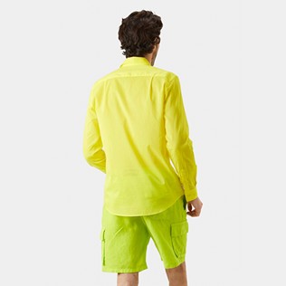AUTRES Uni - Chemise légère en Voile de Coton unie, Citron supp6 AUTRES Uni - Chemise légère en Voile de Coton unie, Citron supp6
