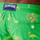 Men Classic Embroidered - Men Swimwear Embroidered 2012 Flamants Rose - Limited Edition, Grass green details view 2