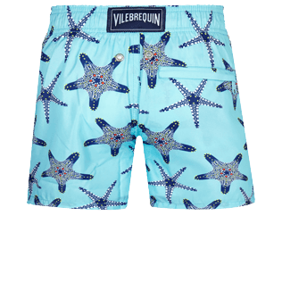 Niños Autros Estampado - Boys Ultra-light and packable Swimwear Starfish Dance, Lazulii blue back Niños Autros Estampado - Boys Ultra-light and packable Swimwear Starfish Dance, Lazulii blue back