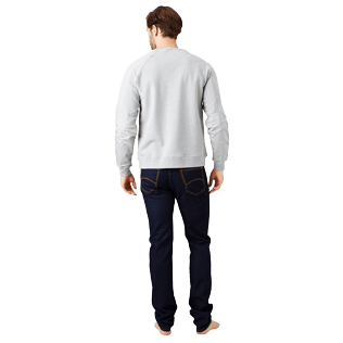 Men Others Solid - Men Crewneck, Heather grey backworn Men Others Solid - Men Crewneck, Heather grey backworn