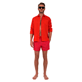 Men Red Crabs Look, front Men Red Crabs Look, front