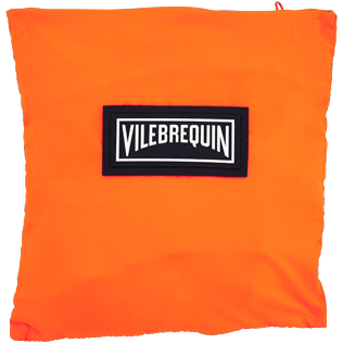 Herren Bestickte Bestickt - Ultraleichte und verstaubare Palm Beach Badehose mit Stickarbeiten für Herren – Limitierte Serie, Neon orange supp3 Herren Bestickte Bestickt - Ultraleichte und verstaubare Palm Beach Badehose mit Stickarbeiten für Herren – Limitierte Serie, Neon orange supp3