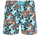 Men Others Printed - Men Stretch Swim Shorts Screen Turtles, Lagoon front view