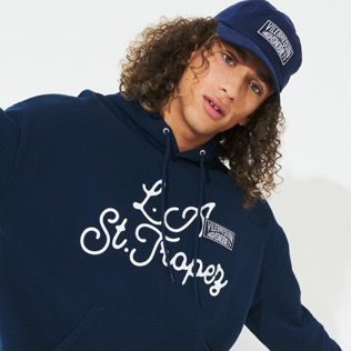 Hombre Autros Bordado - Gorra para hombre - Vilebrequin x Highsnobiety, Deep blue supp1 Hombre Autros Bordado - Gorra para hombre - Vilebrequin x Highsnobiety, Deep blue supp1
