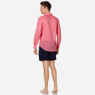 Others Solid - Unisex Cotton Shirt Solid, Cherry blossom backworn Others Solid - Unisex Cotton Shirt Solid, Cherry blossom backworn